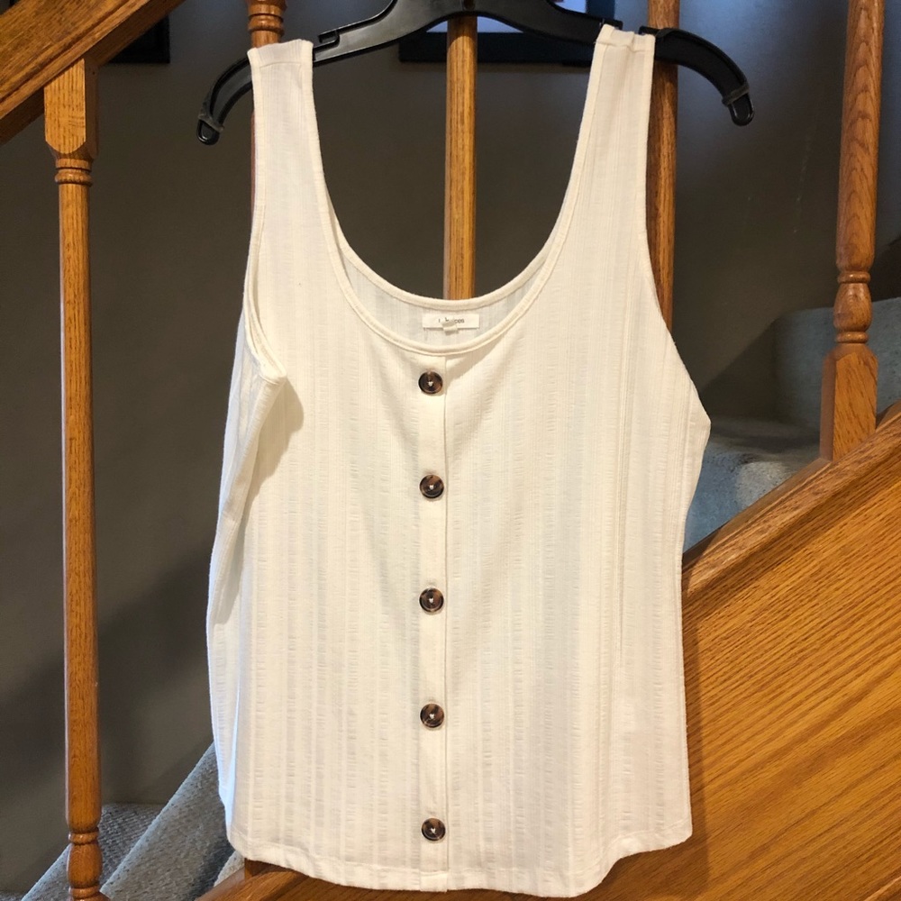 Maurices tank with button detail.